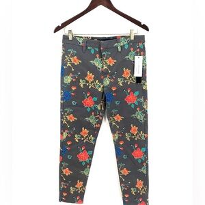 Tinsel Multi Colored Floral Print Jeans